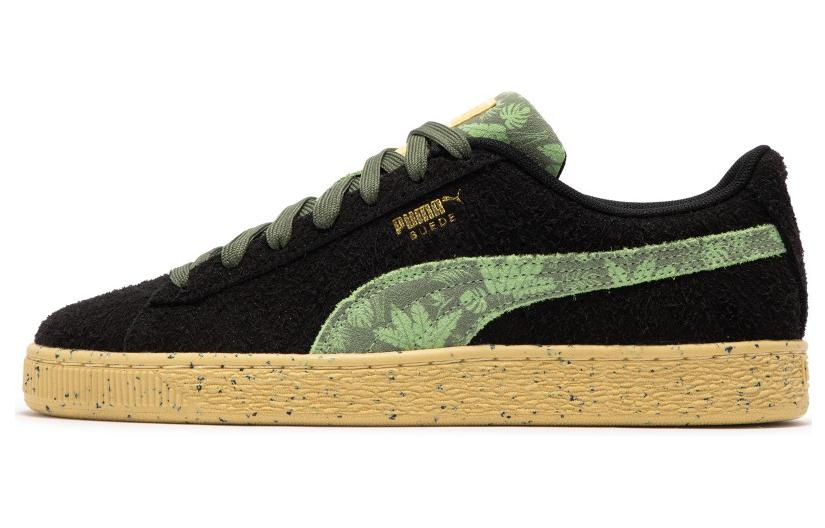 Кроссовки унисекс PUMA Suede Gentle Jungle черные, 36 EU
