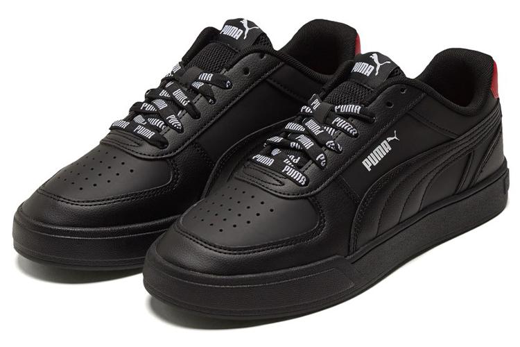 Кеды унисекс PUMA Caven Logomania черные, 42 EU