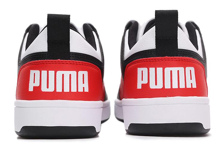 Кроссовки унисекс PUMA Rebound LayUp Low SL белые, красные, 37 EU