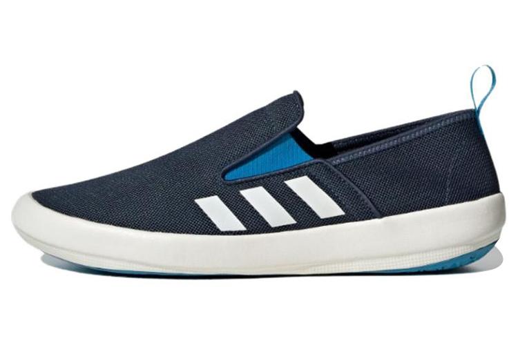 Слипоны унисекс Adidas Terrex Boat черные