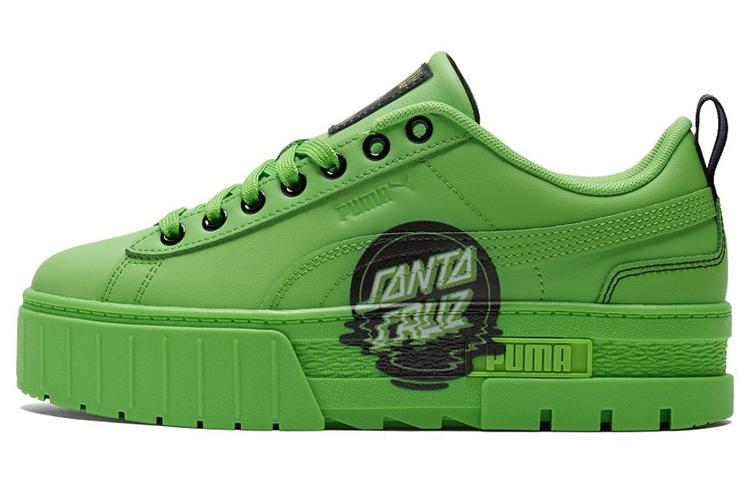 Кеды женские PUMA Mayze Santa Cruz зеленые, 36 EU