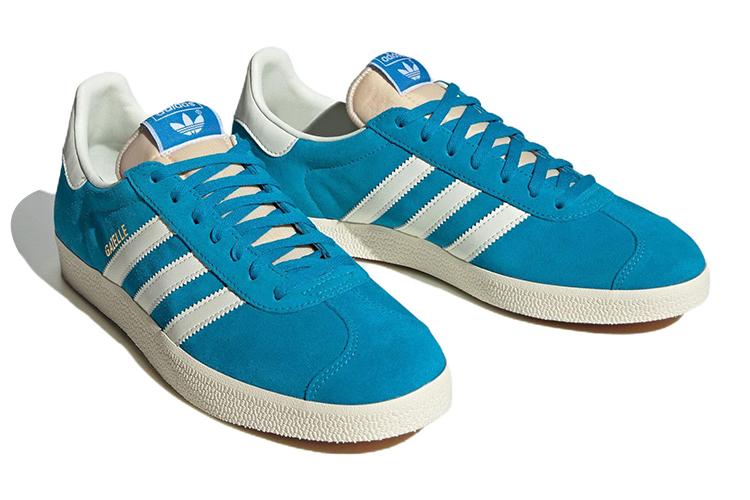 Кроссовки унисекс Adidas Gazelle Bold Aqua Off White Cream White, 42 2/3 EU