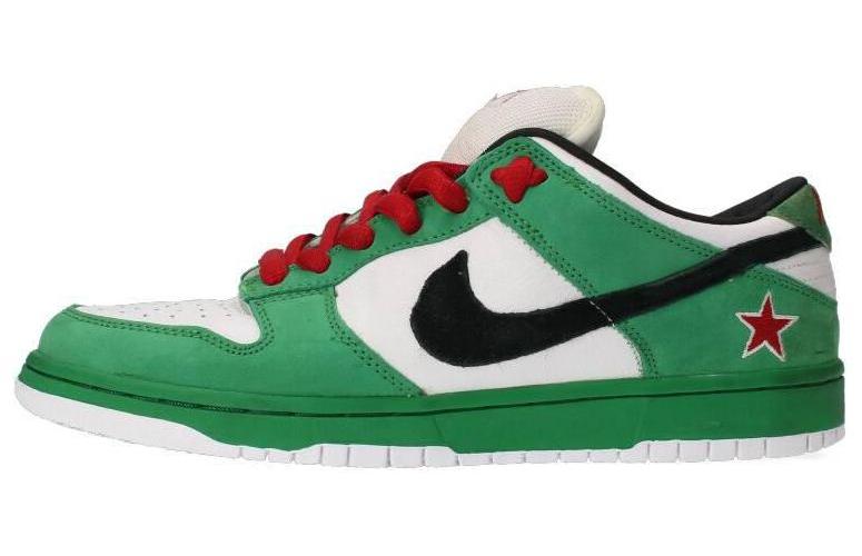 Кеды мужские Nike Sb Dunk Low Heineken зеленые