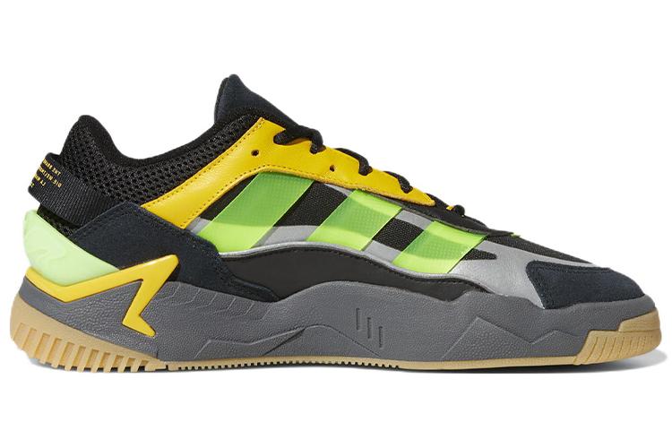 Кеды унисекс Adidas Niteball 2 черные, 36 EU