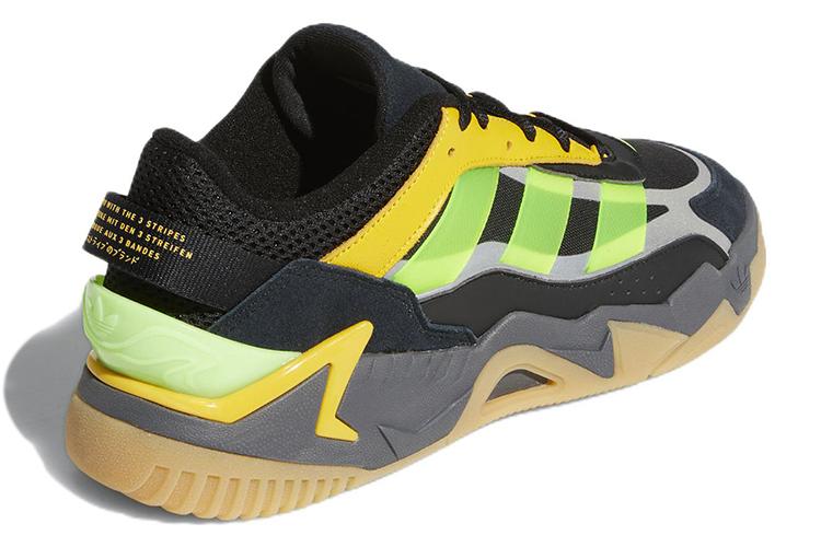 Кеды унисекс Adidas Niteball 2 черные, 36 EU