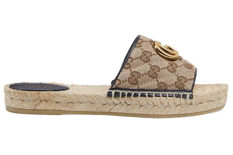 Эспадрильи женские GUCCI 620120 KQWM0 9765 черные, 34.5 EU