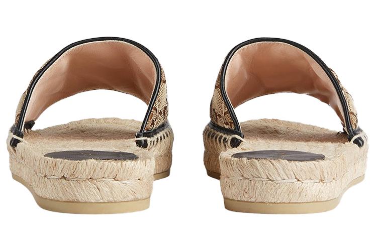 Эспадрильи женские GUCCI 620120 KQWM0 9765 черные, 34.5 EU