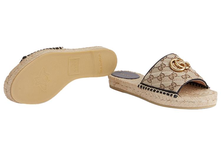 Эспадрильи женские GUCCI 620120 KQWM0 9765 черные, 34.5 EU