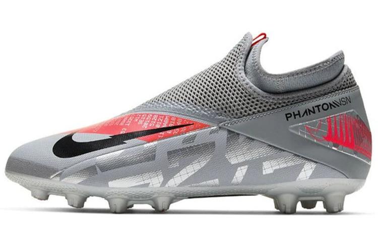 Футбольные бутсы мужские Nike Phantom VSN 2 Academy DF серые, 41 EU