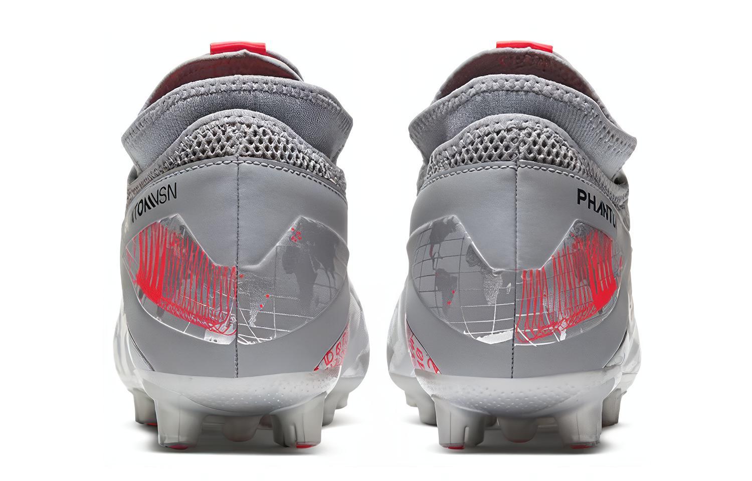 Футбольные бутсы мужские Nike Phantom VSN 2 Academy DF серые, 41 EU