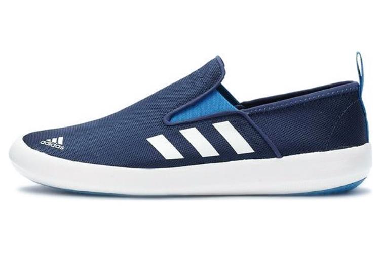 Кроссовки унисекс Adidas B Slip on Dlx голубые