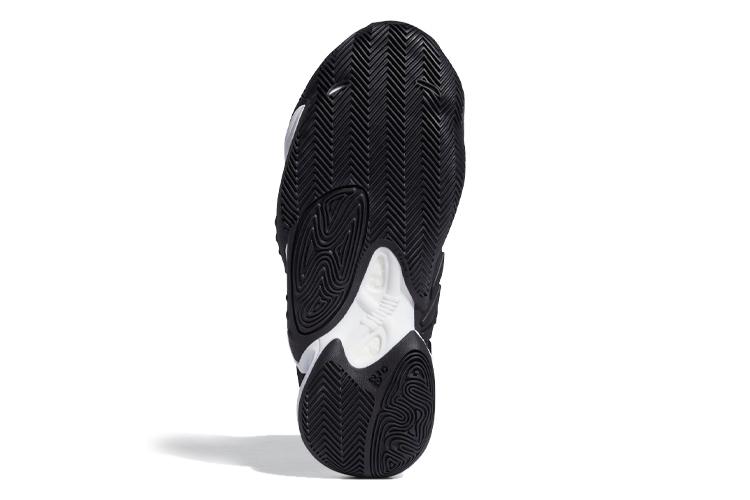 Кроссовки унисекс Adidas Crazy BYW Hu черные и серебристые, 37 1/3 EU