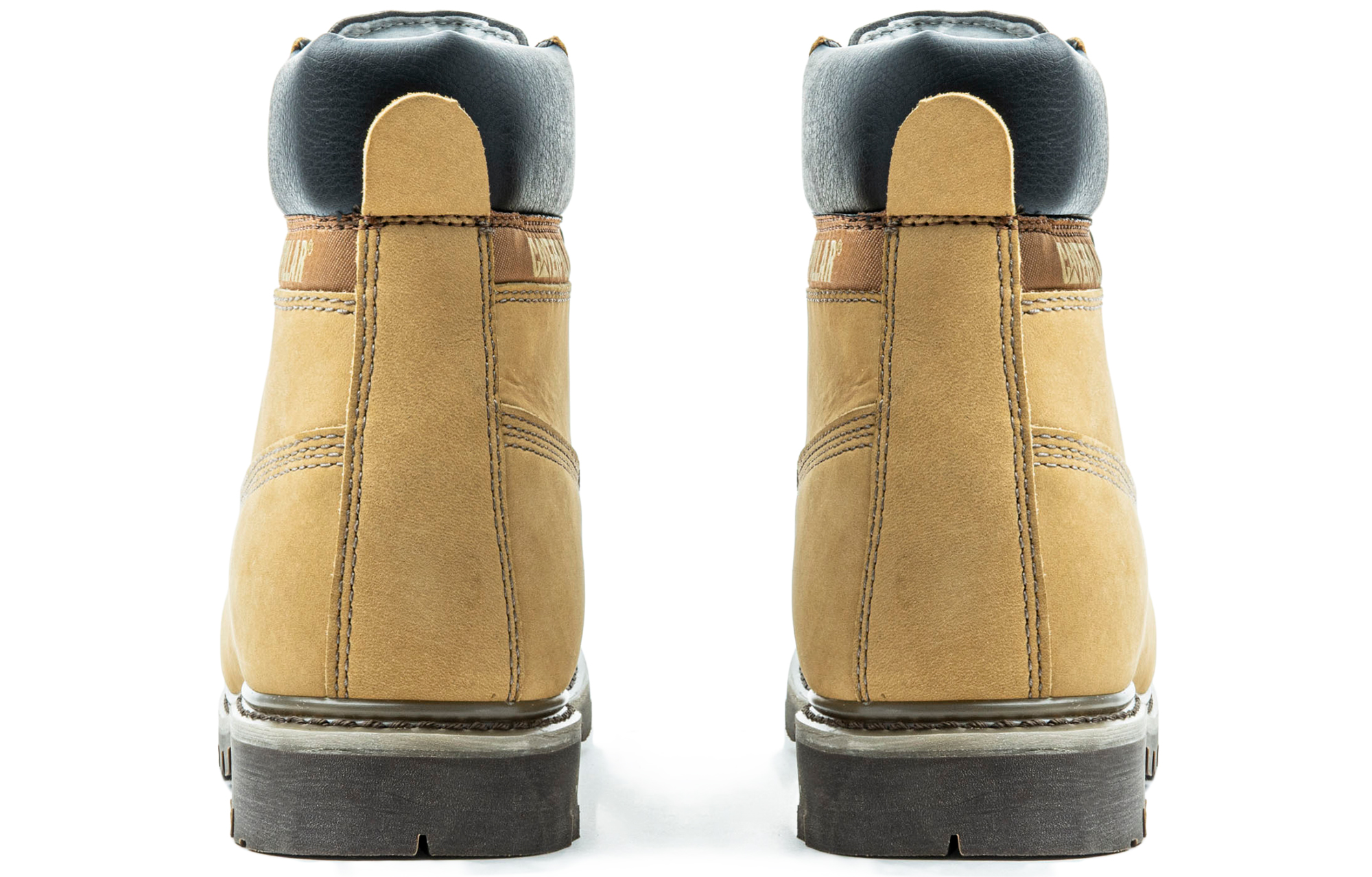 Ботинки мужские CAT P718938J3VDC25 желтые, 42 EU