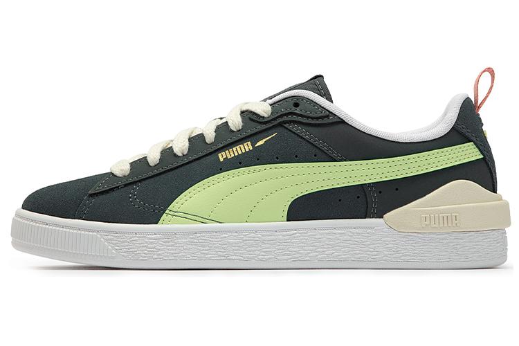 Кроссовки унисекс PUMA Suede Bloc Mix темно-серые, 36 EU