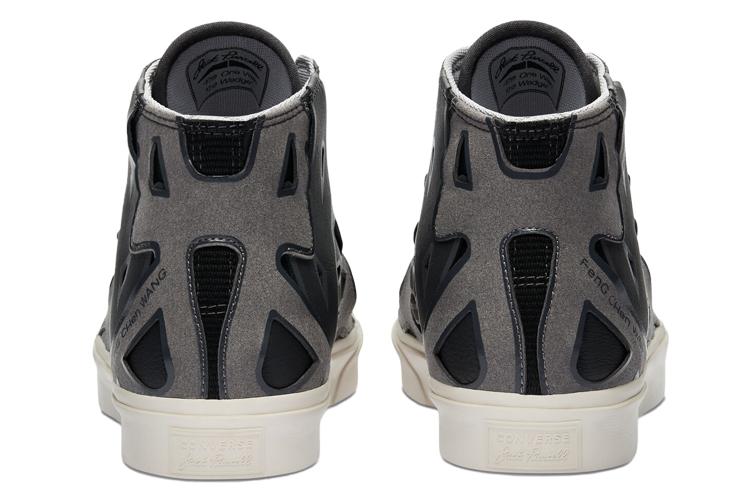 Кеды унисекс Converse Jack Purcell Mid Feng Chen Wang черные, 37.5 EU