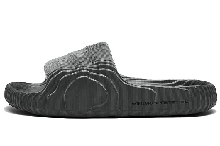 Шлепанцы унисекс Adidas Adilette 22 серые, 39 EU