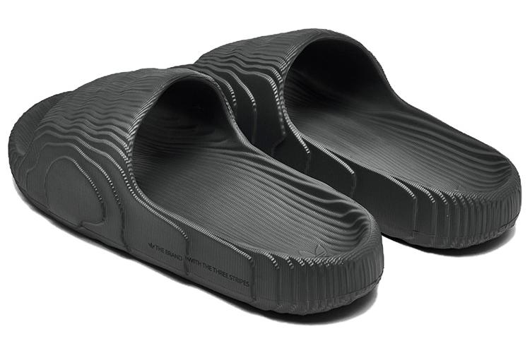 Шлепанцы унисекс Adidas Adilette 22 серые, 39 EU