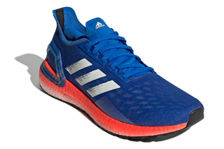 Кроссовки мужские Adidas Ultra Boost Pb Glory Blue White Solar Red, 41 1/3 EU