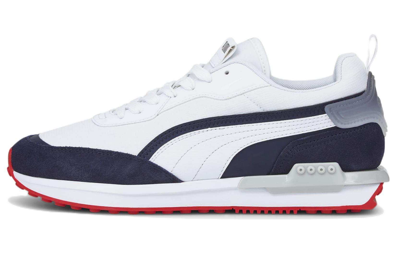 Кроссовки унисекс PUMA City Rider Gradient белые, синие, красные, 35.5 EU