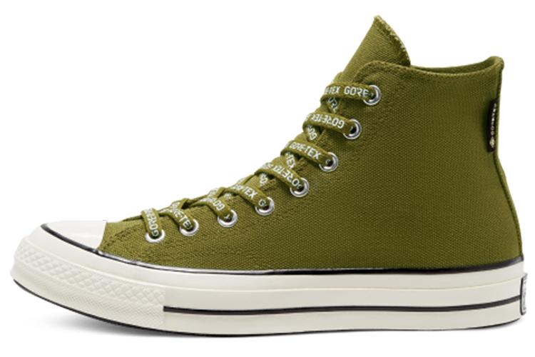 Кеды унисекс Converse Chuck 70 High Gore Tex Utility темно-зеленые