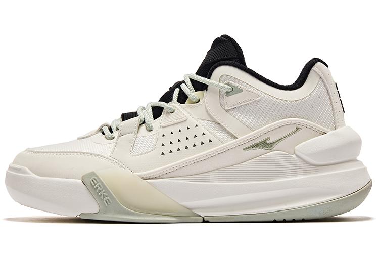 Кроссовки женские Erke Domination слоновая кость и черный