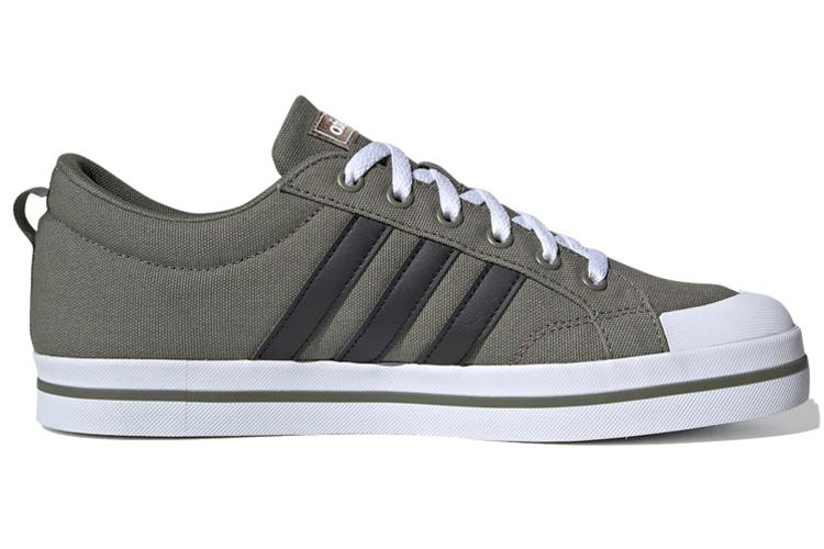 Кроссовки унисекс Adidas Neo Bravada зеленые, 43 1/3 EU