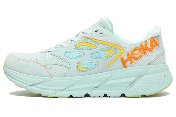 Кроссовки унисекс HOKA ONE ONE Clifton L Embroidery голубые, 41 EU