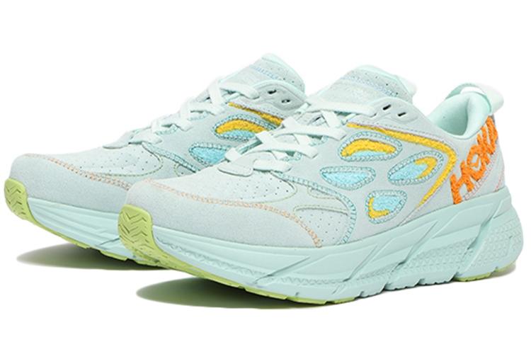 Кроссовки унисекс HOKA ONE ONE Clifton L Embroidery голубые, 41 EU