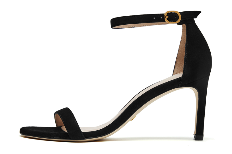 Туфли женские Stuart Weitzman Nunakedstraight Slim Heel черные, 37.5 EU