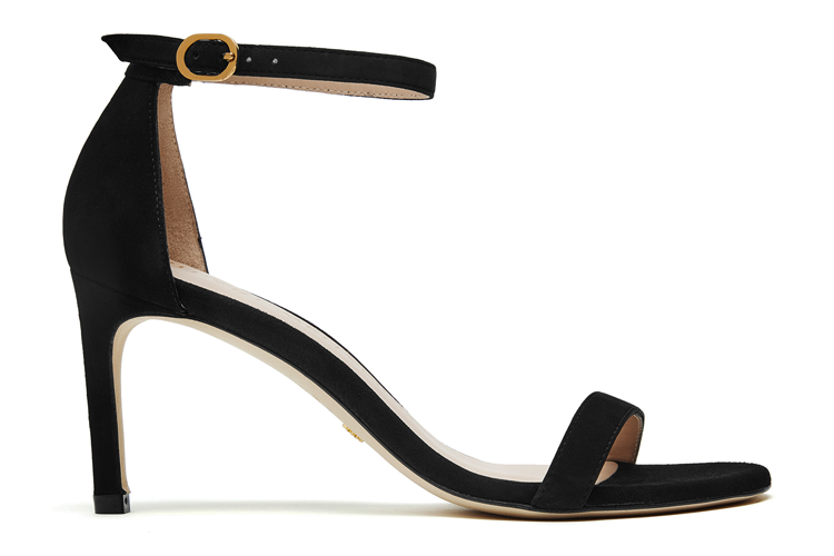 Туфли женские Stuart Weitzman Nunakedstraight Slim Heel черные, 37.5 EU