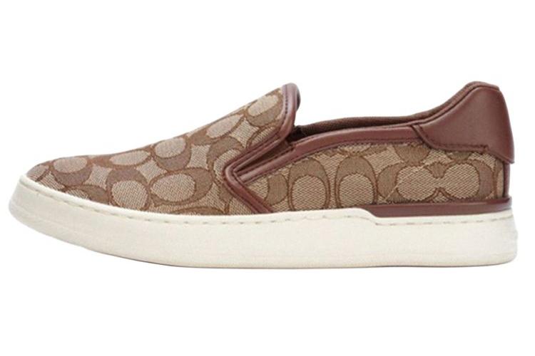 Слипоны женские Coach C4393-KHSD хаки