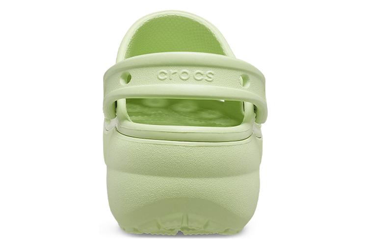 Сандалии женские Crocs Classic Platform Clog зеленые, 34-35 EU