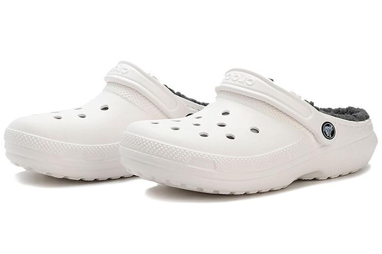 Шлепанцы унисекс Crocs Classic Clog белые, 41-42 EU