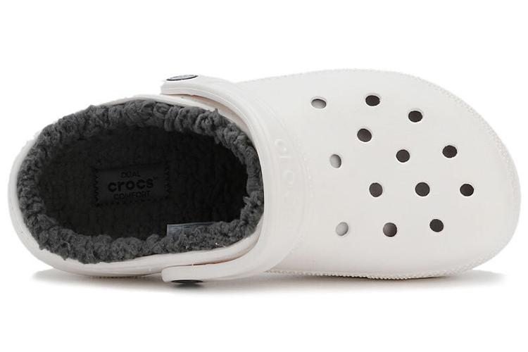 Шлепанцы унисекс Crocs Classic Clog белые, 41-42 EU