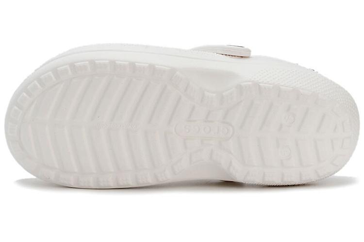 Шлепанцы унисекс Crocs Classic Clog белые, 41-42 EU