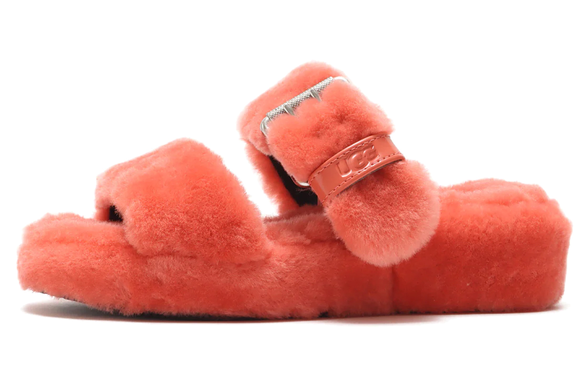 Тапочки женские UGG Fuzz Yeah розовые, 37 EU