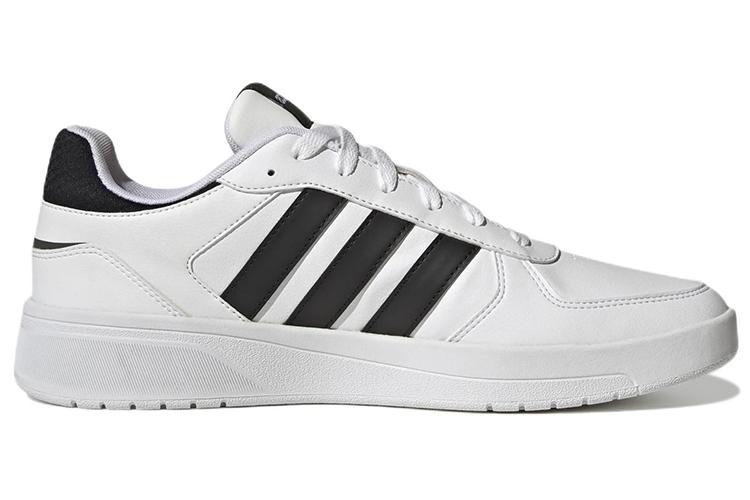 Кеды мужские Adidas CourtBeat Core Black White, 42 2/3 EU