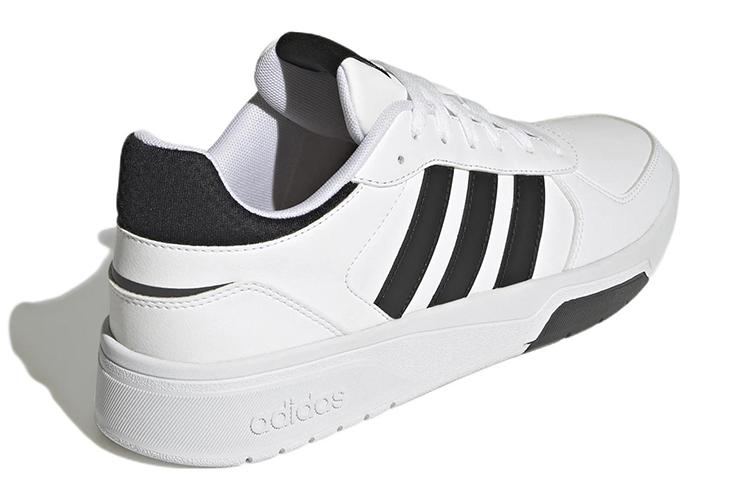 Кеды мужские Adidas CourtBeat Core Black White, 42 2/3 EU