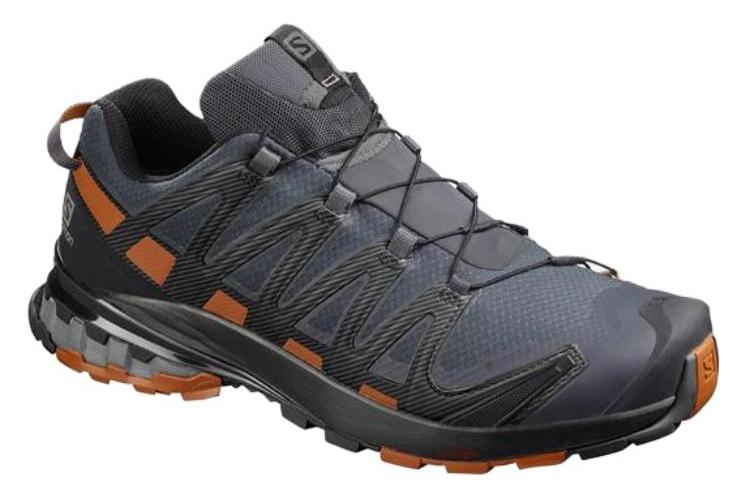 Кроссовки мужские SALOMON Xa Pro 3D V8 Gtx Wide серо-коричневые
