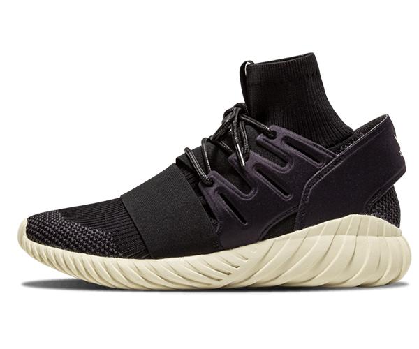 Кроссовки унисекс Adidas Tubular Doom Primeknit черные