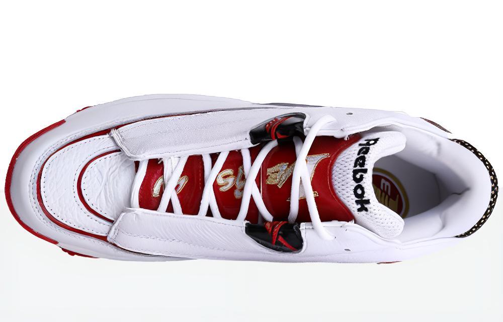 Кроссовки мужские Reebok Answer DMX белые, красные, 44.5 EU