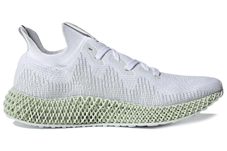 Кроссовки унисекс Adidas Alphaedge 4D белые, 44 2/3 EU