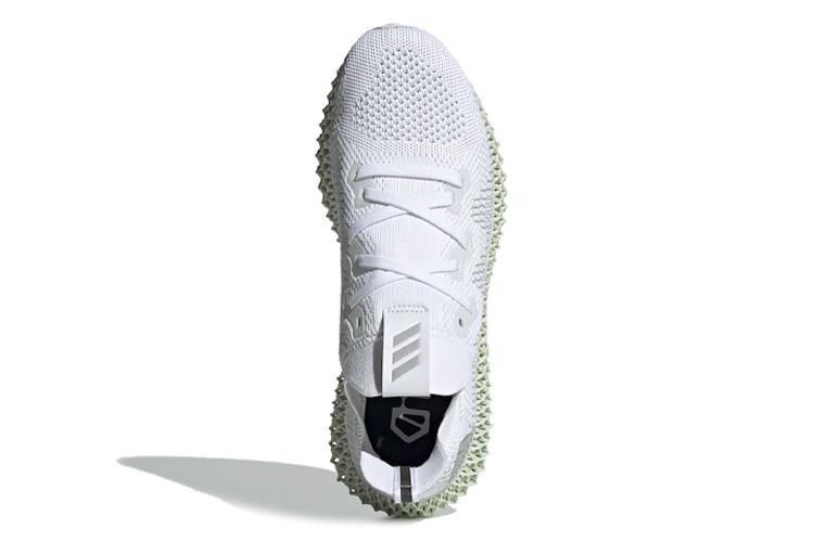 Кроссовки унисекс Adidas Alphaedge 4D белые, 44 2/3 EU