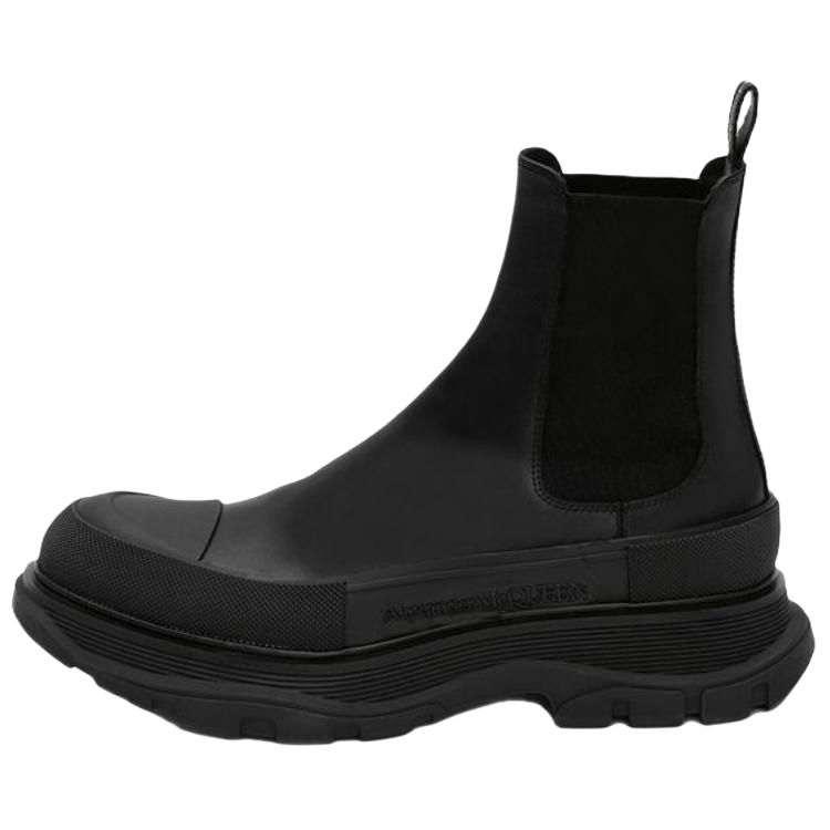 Полусапоги мужские Alexander McQueen Tread Slick черные