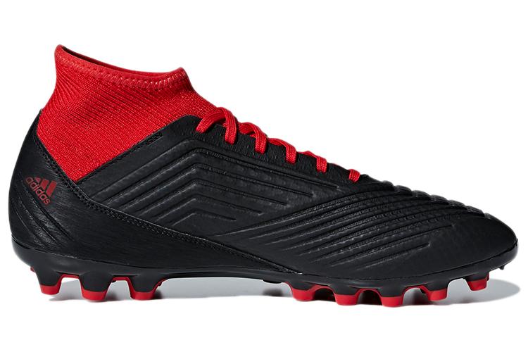 Футбольные бутсы мужские Adidas Predator 18.3 AG черные, 40 2/3 EU
