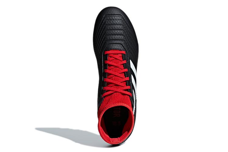 Футбольные бутсы мужские Adidas Predator 18.3 AG черные, 40 2/3 EU