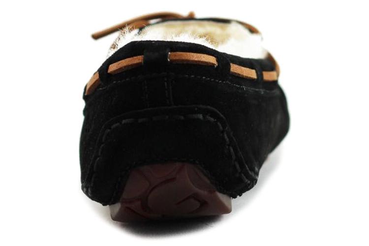 Мокасины женские UGG Dakota Slipper черные, 36 EU