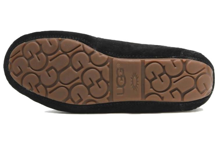 Мокасины женские UGG Dakota Slipper черные, 36 EU