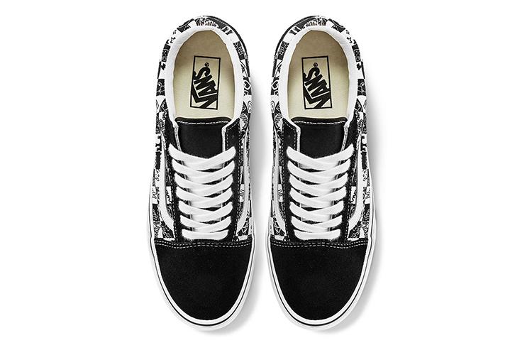 Кеды унисекс Vans Old Skool Doodle Checkerboard, 35 EU