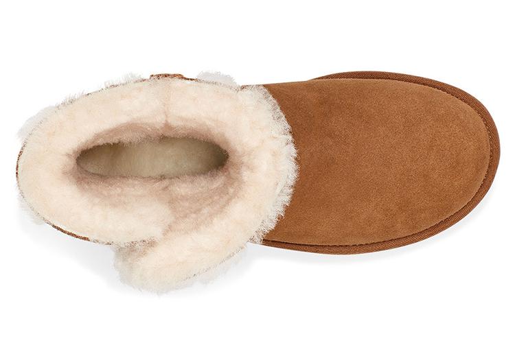 Зимние сапоги женские UGG Bailey Button Charm коричневые, 37 EU